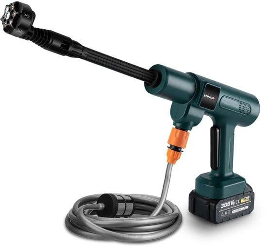 Stemily 6-in-1 draadloze hogedrukreiniger met accu, 3500W, 200 bar, 5 meter slang
