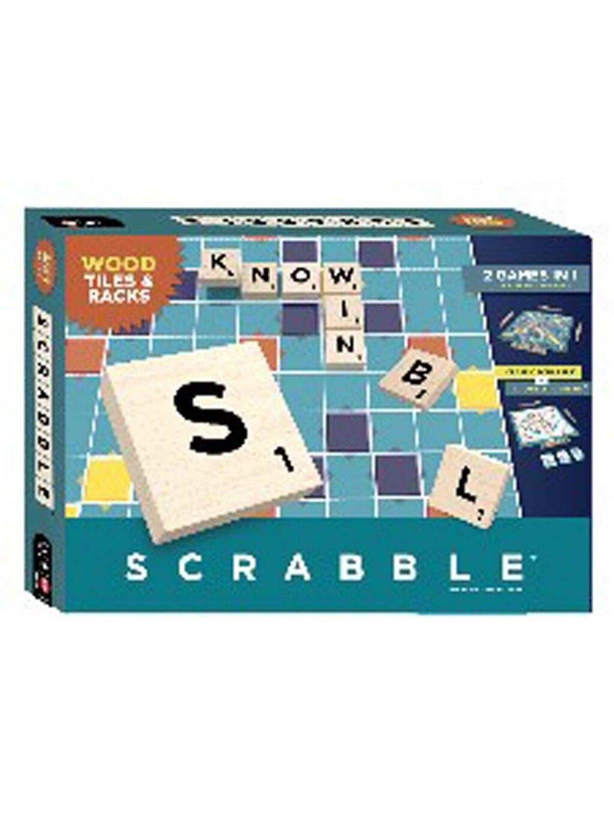 Mattel Scrabble Holz-Edition (DK)