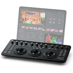 Blackmagic DaVinci Resolve Micro Color Panel (EN) (Diverses Video Zubehör), Video Zubehör, Schwarz