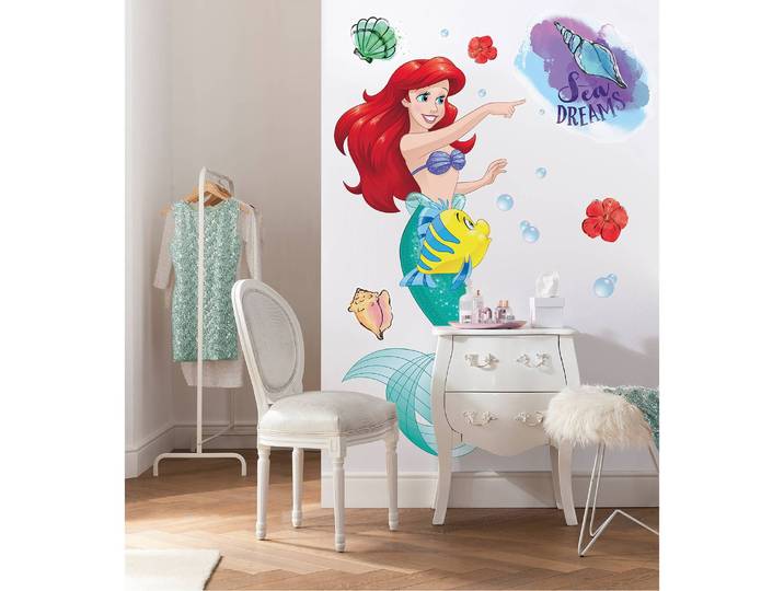 Papier peint en intissé Ariel XXL 127 x 200cm Multicolore