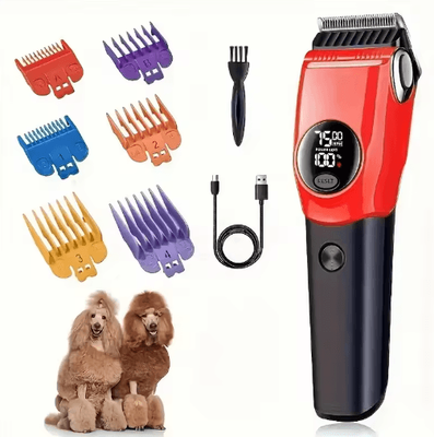 Inspire Picks Pet Hair Clipper, Dog Grooming Trimmer, Cat Hair Clipper, Rechargeable Pet Clipper, LED Pet Trimmer p1hs china Mainland