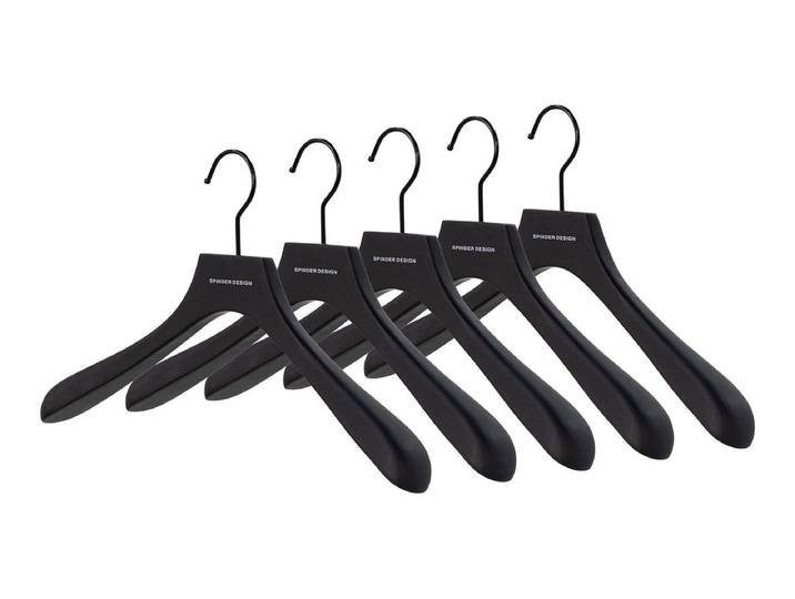 Kleiderbügel Naveli (5er-Set) - Schwarz - Luxusbetten24
