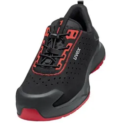 uvex 1 x-craft Sicherheitsschuh Halbschuhe S1 PL, schwarz schwarz 36 - 6802136 - schwarz