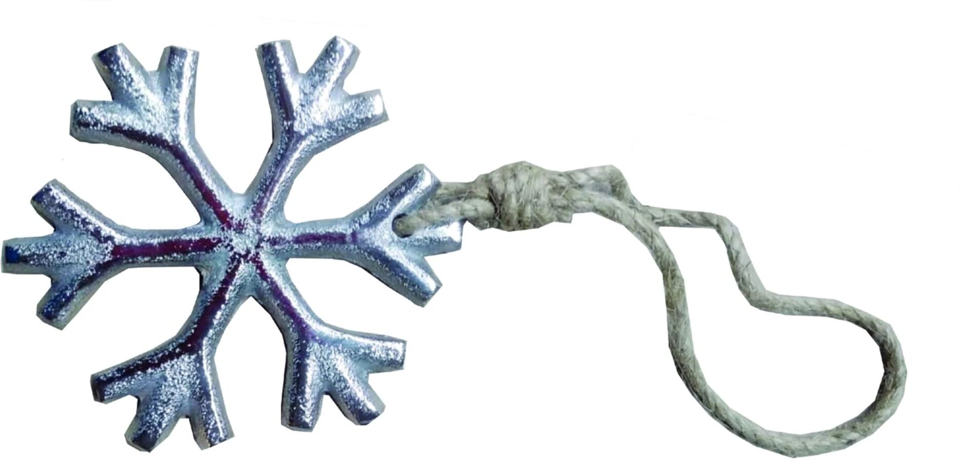 Decofinder Schneeflocke  D: 10 cm