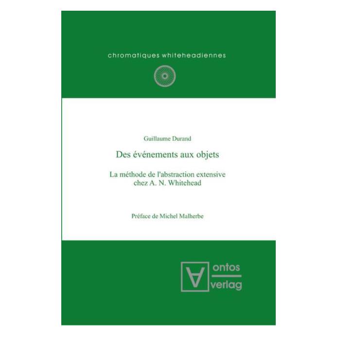 De Gruyter Durand,G.:Des événements aux objets (Französisch, Hardcover, Guillaume Durand) (66439191)