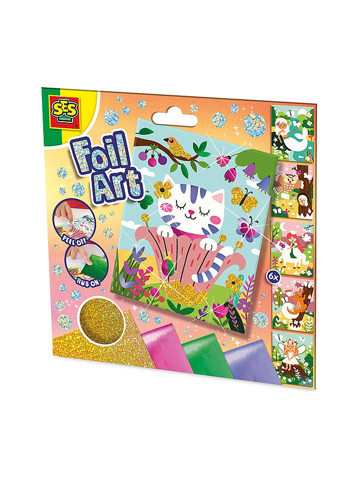 SES Bastelset "Foil art - Forest wonders" - ab 5 Jahren - onesize