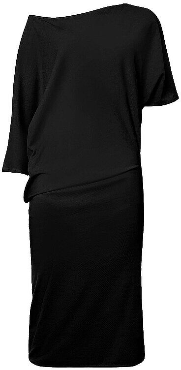 WOLFORD Kleid Loose Fit FLUID JERSEY schwarz   S S