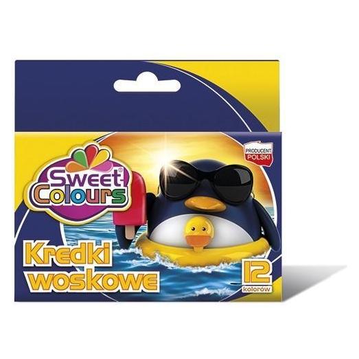 Sweet Colours Wachsmalstifte 12 Farben (12x) (47590877)