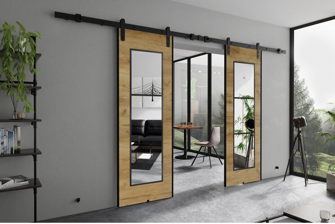 Union Rustic Door Brown 132cm x 205cm