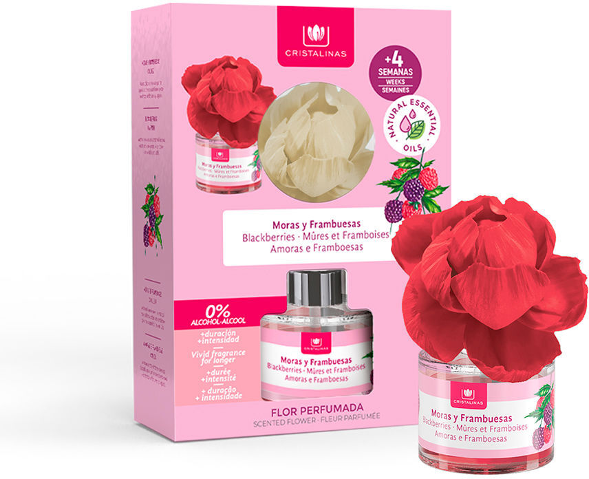 Cristalinas Fleur Parfumée désodorisant 0% #mûres et framboises