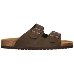 nou Cosimo Leder Kork Sandalen Herren 1123 - caribou 40