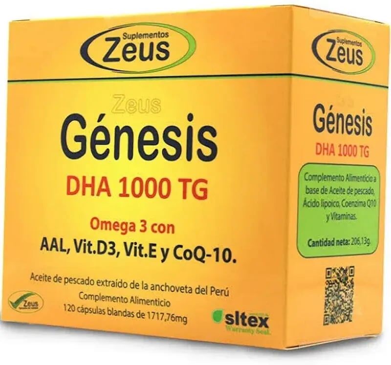 Zeus Génesis DHA 1000 TG 30 Caps