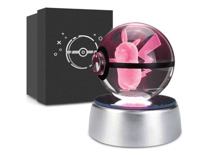 Cadeau de Noel pour Enfants Sundell Cadeau Anniversaire pour Garçon et Fille Boule de Cristal 3D avec Base de Décoloration Cadeau