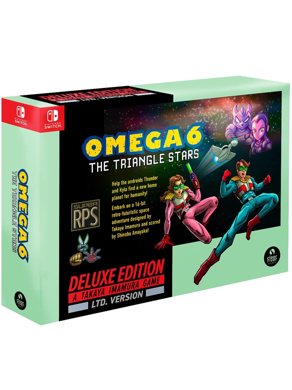 OMEGA 6: The Triangle Stars (Deluxe Edition) - Nintendo Switch - Abenteuer - PEGI 7