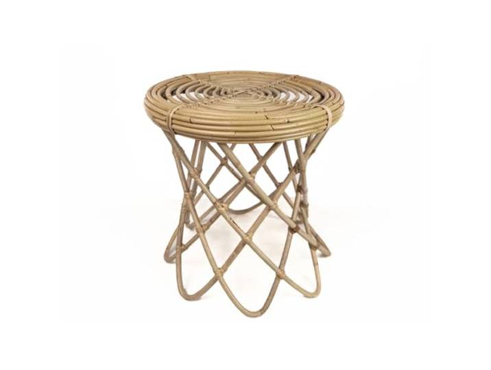 Romimex Beistelltisch, natürliches Rattan, 35 x 40 x 35 cm, Marke EAN: 8435700833689