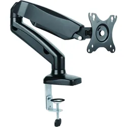 Icy Box IB-MS303-T (Tisch, 27", 6.50 kg), Monitor Halterung, Schwarz