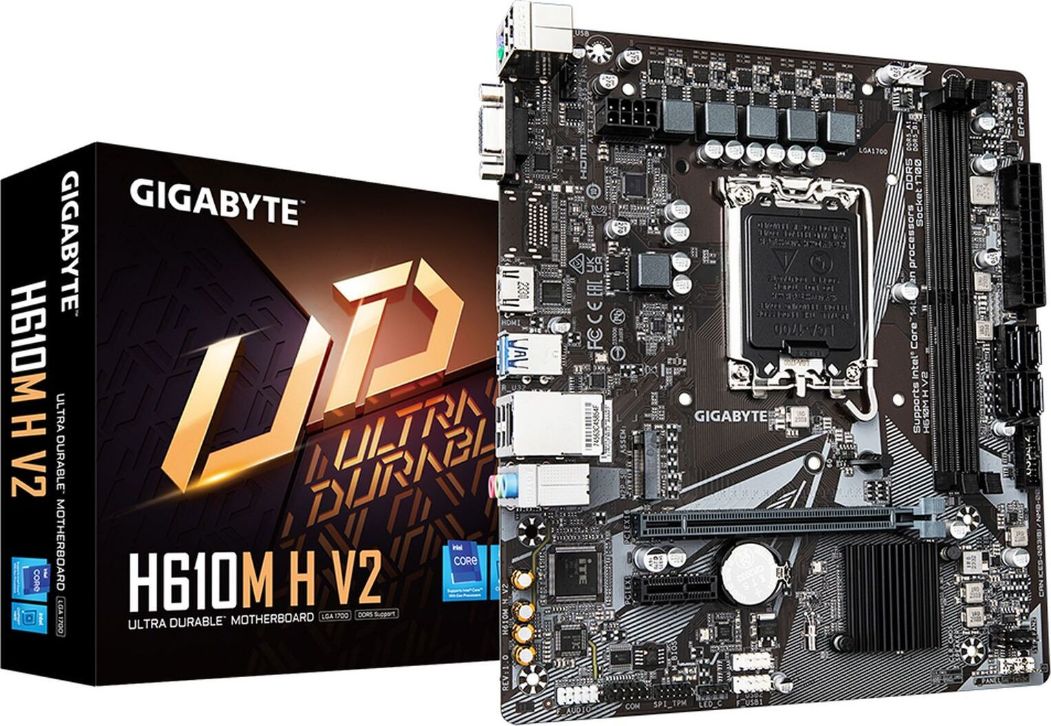 Gigabyte H610M H V2 Motherboard