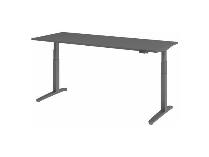 XBHM 20 GG Schreibtisch elektrisch höhenverstellbar Graphit