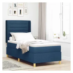 vidaXL, Boxspringbett, Faranina (Linien-Design) (90 x 190 cm)