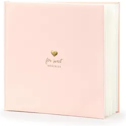 Partydeco, Fotoalbum, Gästebuch For sweet memories (20.50 x 20.50 cm)