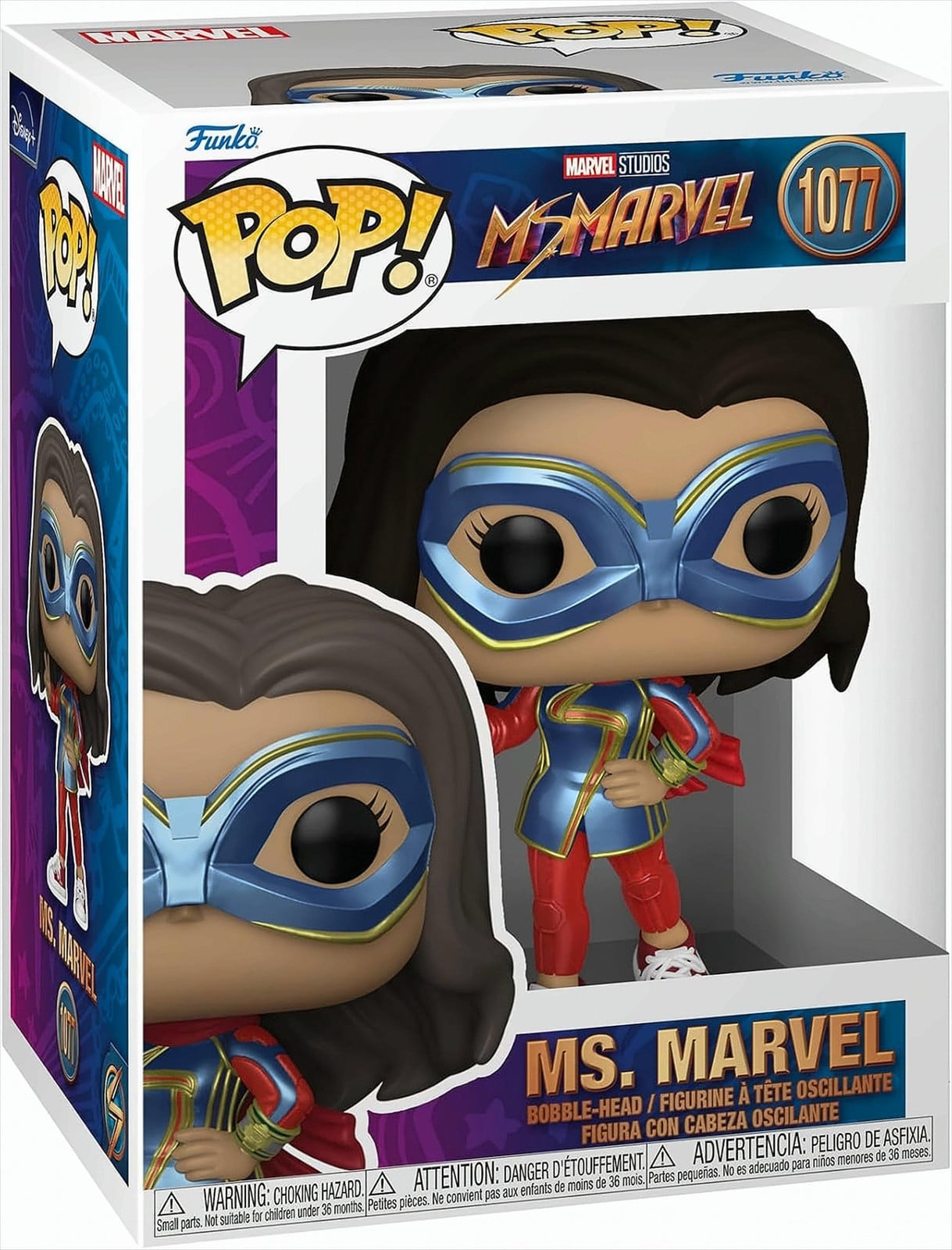 Funko Pop! Vinyl figuur Marvel Studios Ms. Marvel 1077