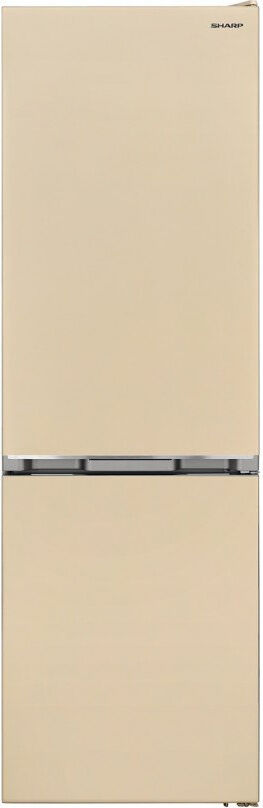 Sharp Sj-Nba21dmxje Frigorifero Combinato Capacità 331 Litri Classe Energetica E Raffreddamento No Frost Colore Beige - Sj-Nba21dmxje