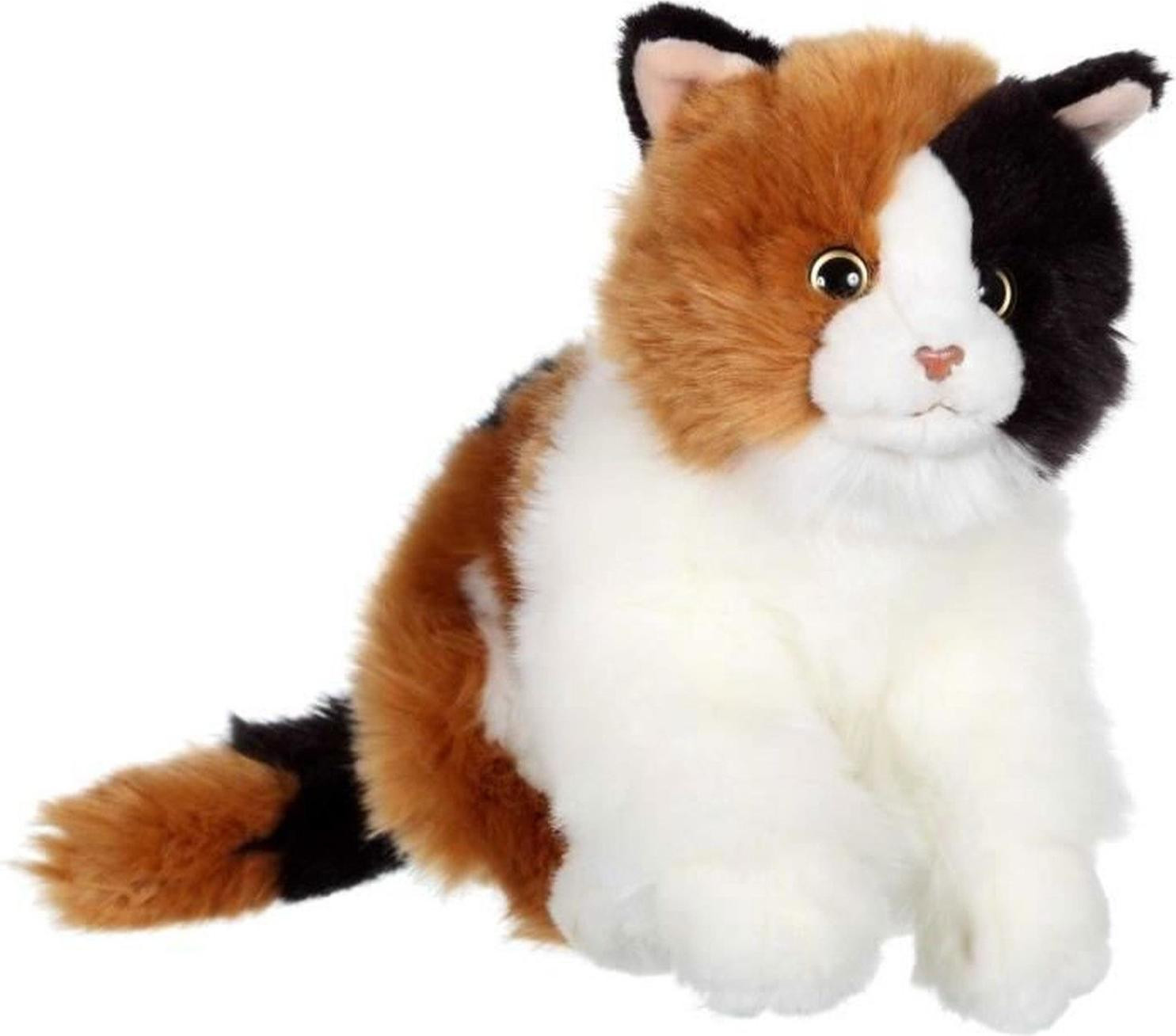 Gipsy Toys Mimiz Tricolor Kat Knuffel - 28 cm