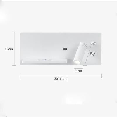 Uplift Picks Adjustable LED Reading Wall Lamp With Dual Charging d3 warm Light
