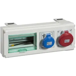 Schneider Electric KSB32CP11F KS Abgangsadapter, 32A, leer f. 8 TE + 2 NF-Steckdosen