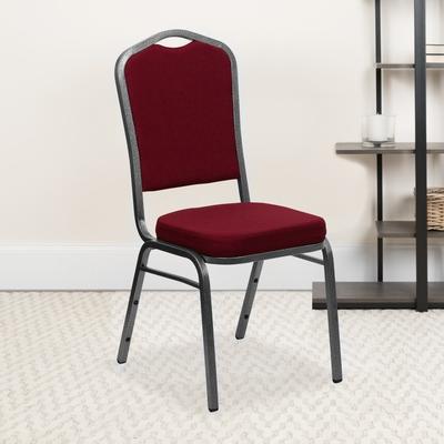 Lancaster Home "4 Pack Crown Back Stacking Banquet Chair - 20.25""D x 17.25""W x 38""H"