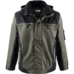 Winterjacke "PADDING" - 4XL - oliv/schwarz