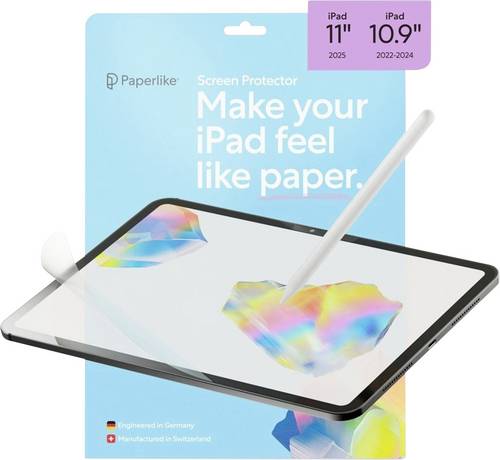 Paperlike 3 Displayschutzfolie Displayschutzfolie Apple iPad (A16), iPad 10.9-inch iPad (10. Generation) PL3-10-22