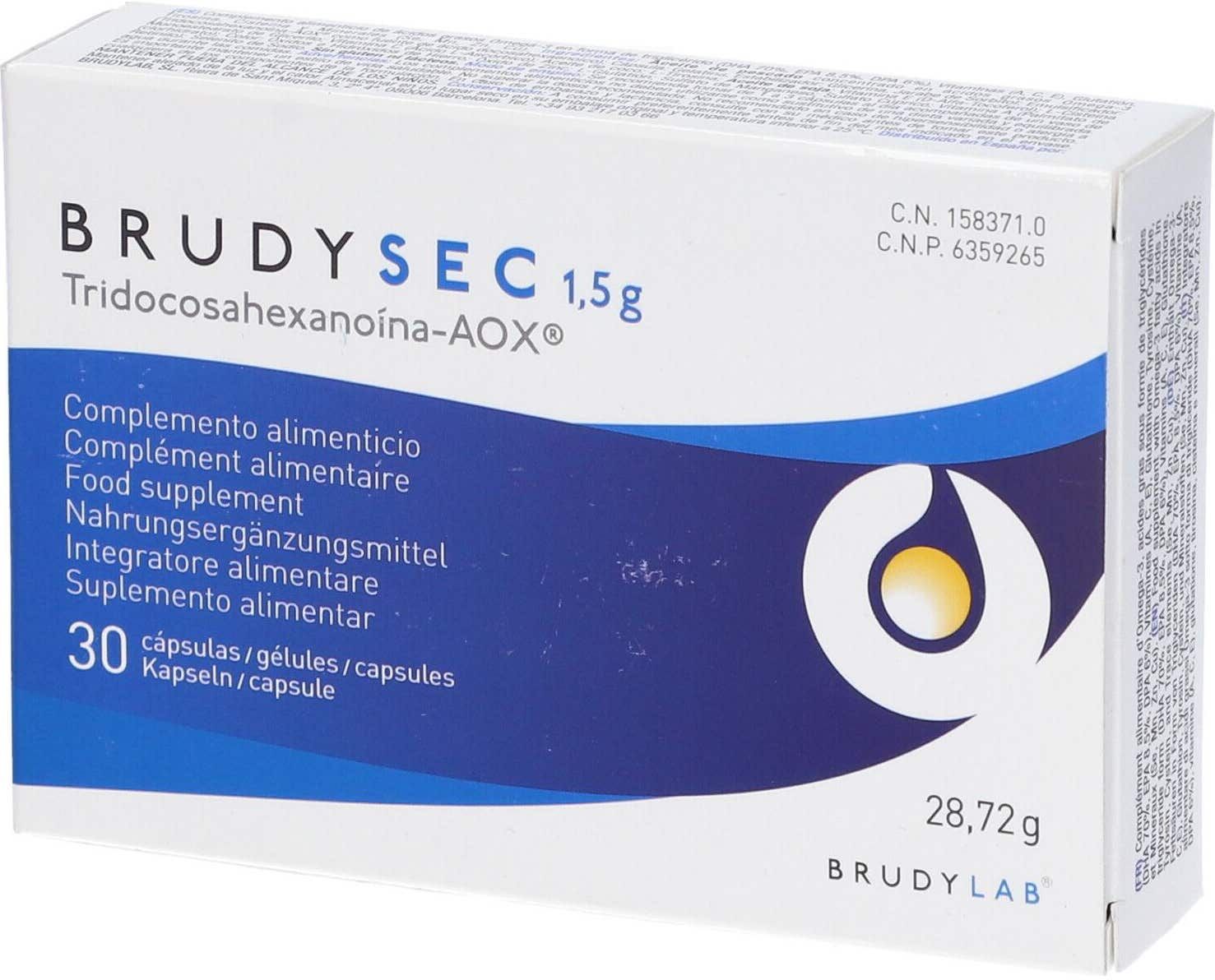Brudy Sec 30cáps