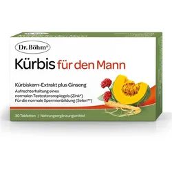 Dr.bÖhm Kürbis Für Den Mann Tabletten 30 St