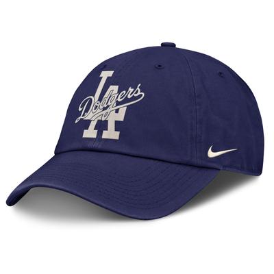 Baseball Cap NIKE "Nike Cap Los Angeles Dodgers Nike Statement OC", Jungen, Gr. S/M, blau (mehrfarbig), Baumwolle, Caps