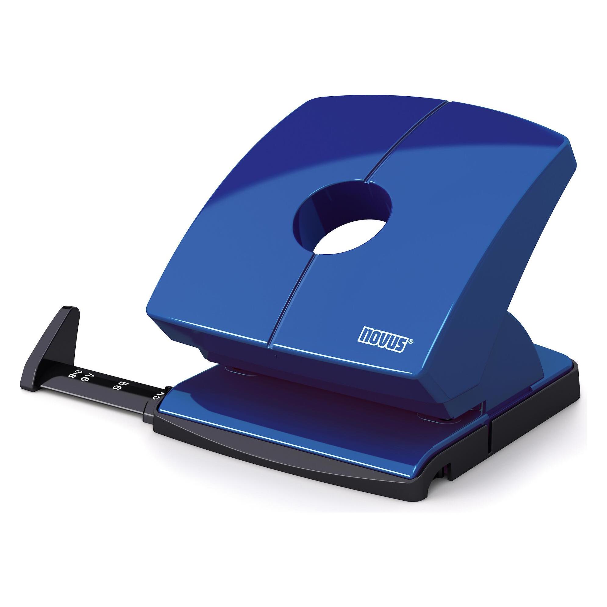 Novus Locher B230 Metall/Kunststoff 3mm (Blister) blau (025-0619)