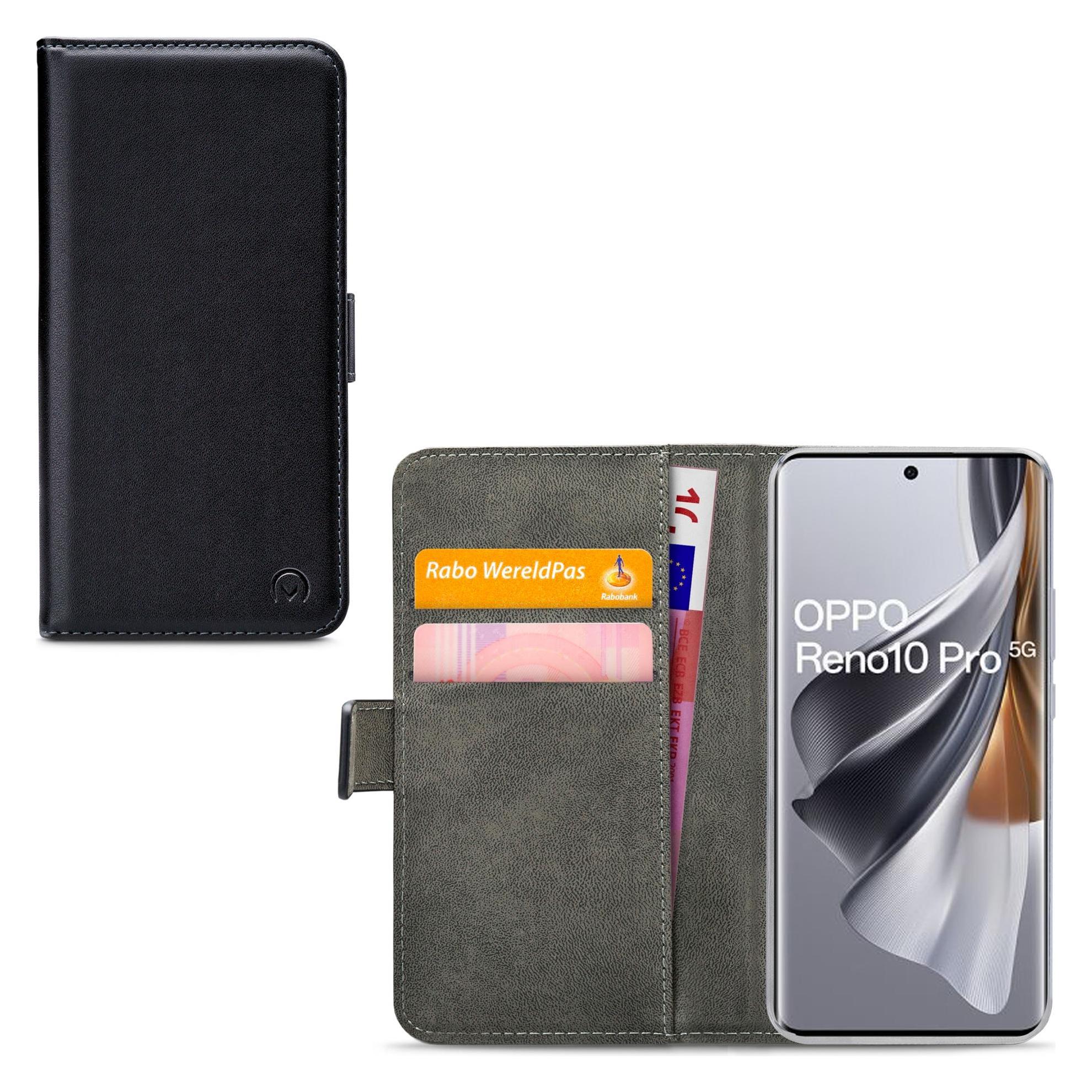 Mobilize Pu-Leder Book Hülle Schwarz OPPO Reno10/Reno10 Pro (OPPO Reno 10, Oppo Reno 10 Pro) (MOB-CGWBCB-RENO10PRO5G)