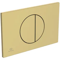 Ideal Standard Betätigungsplatte M5 Oleas mechanische Auslösung Brushed Gold, R0503A2 R0503A2