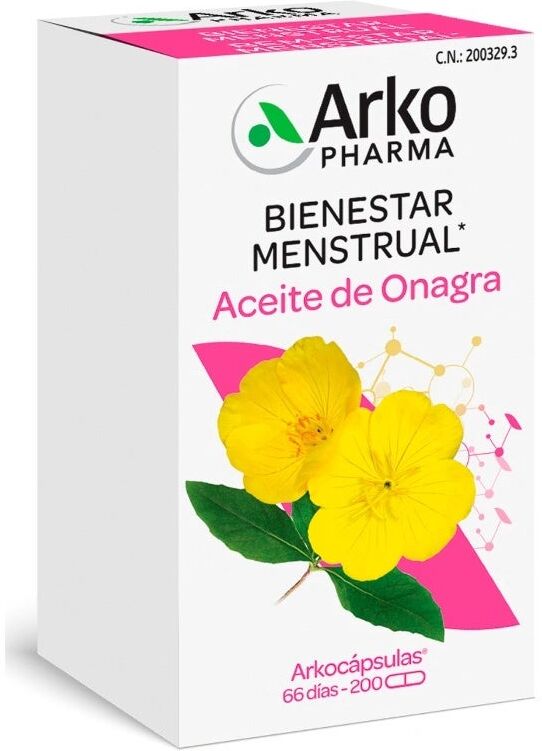 Arkocápsulas Aceite De Onagra 200 Cápsulas