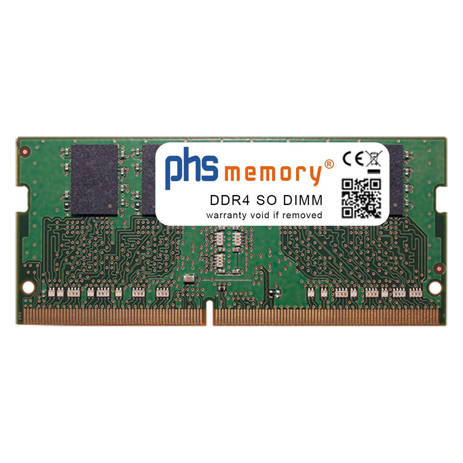 PHS 4GB DDR4 für Dell Latitude 5590 RAM Speicher SO DIMM PC4-2400T-S (Latitude 5590, 1 x 4GB) (SP377752)