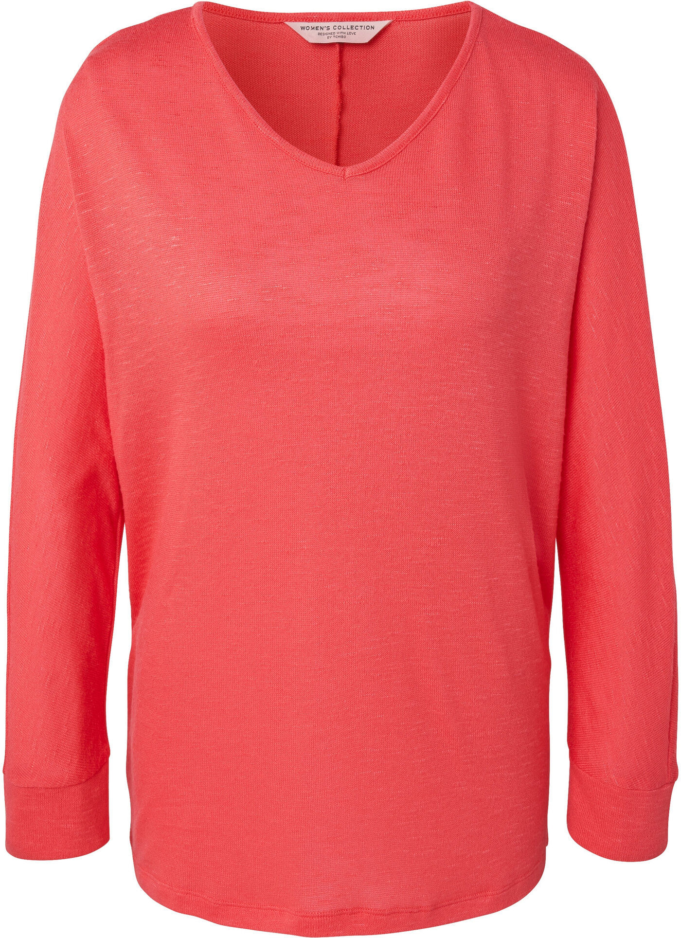 Tchibo - Fledermausshirt - Damen - Gr. L - koralle