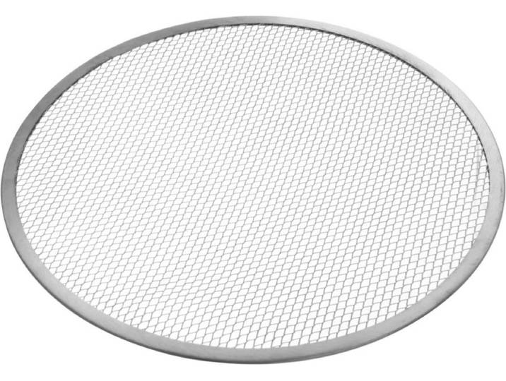 HENDI Pizzaplaat – Gaasbodem – Gelijkmatig Bakken – Aluminium – Ø250mm