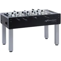 Garlando Tischfußball Kickertisch "G-500 Evolution",schwarz / silber,