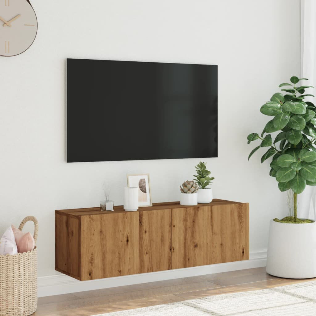 17 Stories Angeleen TV Stand Concrete Grey 100cm