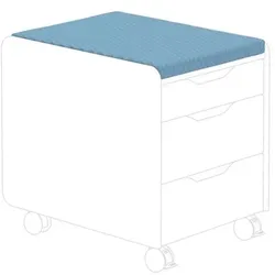Paidi Sitzpolster Stoff Blau Hellblau