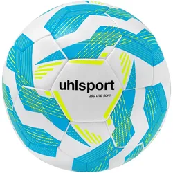 uhlsport Lite Soft 350g Leicht-Fußball weiß/eisblau/fluo gelb 4