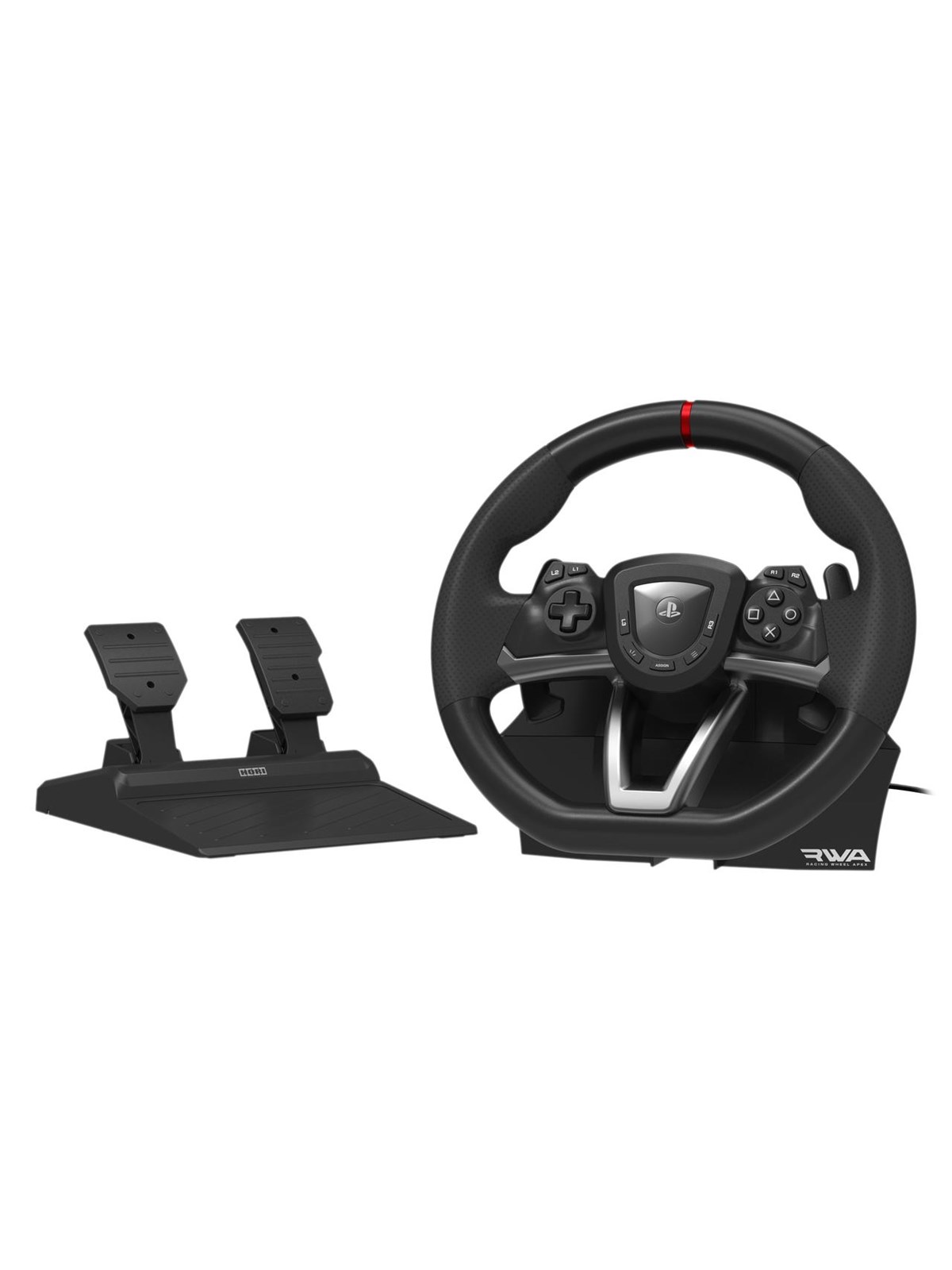 HORI Racing Wheel APEX for PlayStation 5 & PC - Wired Sim Racing Komplettset - Sony PlayStation 4