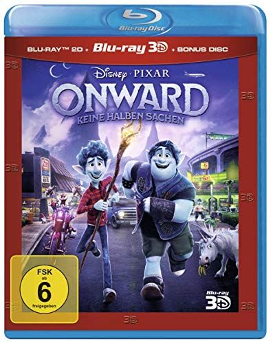 Dan Scanlon - Onward - Keine halben Sachen (3D + 2D + Bonus) [3D Blu-ray] - Preis vom 09.10.2026 07:28:09 h