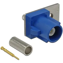 Delock FAKRA C Stecker Federpin zum Crimpen 1 vorgestanztes Loch