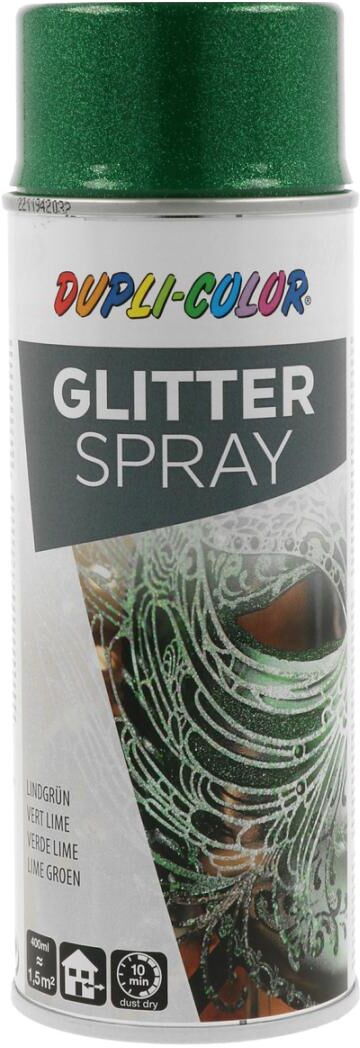 european aerosols DUPLI-COLOR GLITTER SPRAY lindgrün, 400 ml